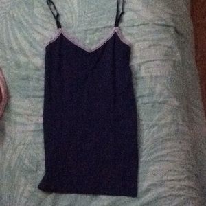 Navy blue Victoria's Secret spaghetti strap top
